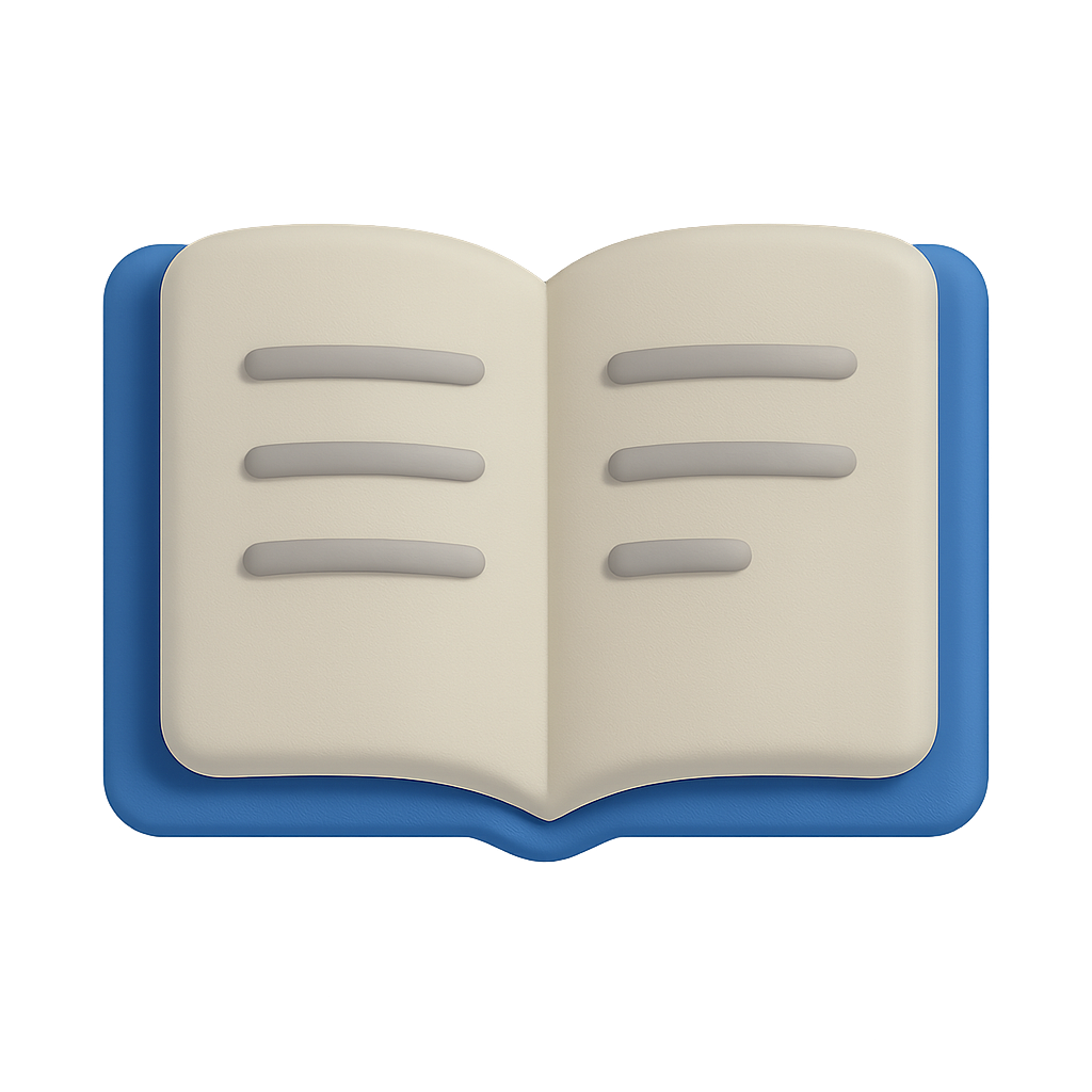 3D Book Icon